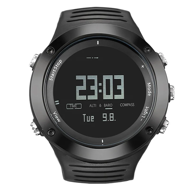 

Division Boway SPV807 Multi-functional Sports Mountain Climbing Watch Waterproof Outdoor Swimming Running Compass Altitude Press