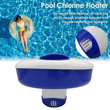 

Pool Chlorine Floater Pool Chlorine Tablet Dispenser Floating Chlorinator For Swimming Pool Cleaning