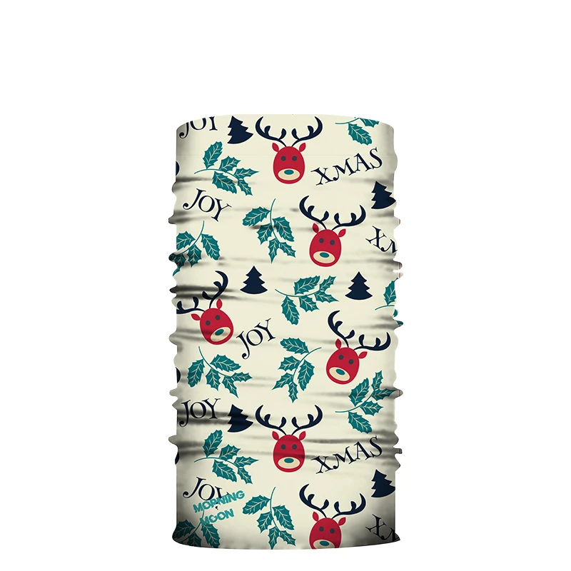 Рождество Moose аниме трубка лицо шарф Многофункциональный бесшовный Snood