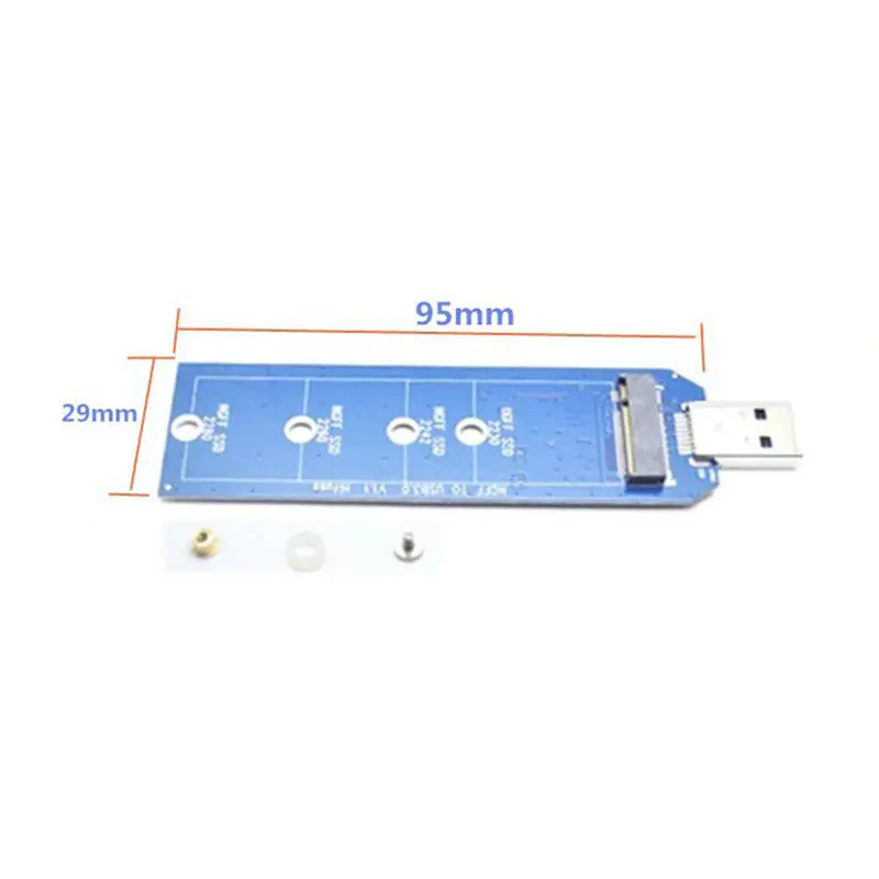 2230 2242 2260 2280 M.2 B Ключ Ngff Sata Ssd к Usb 3,0 адаптер конвертер карта ПК