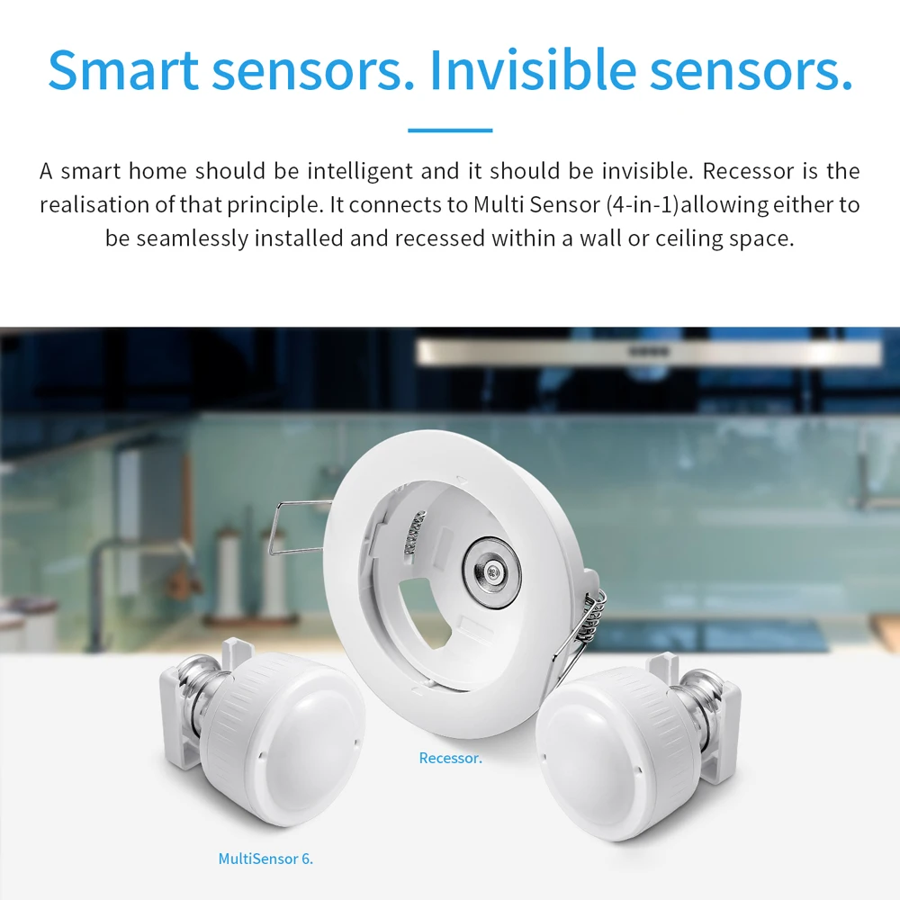 Tuya ZigBee Multi-Sensor 4 in 1 Smart PIR Motion Humidity Light Temperature Sens