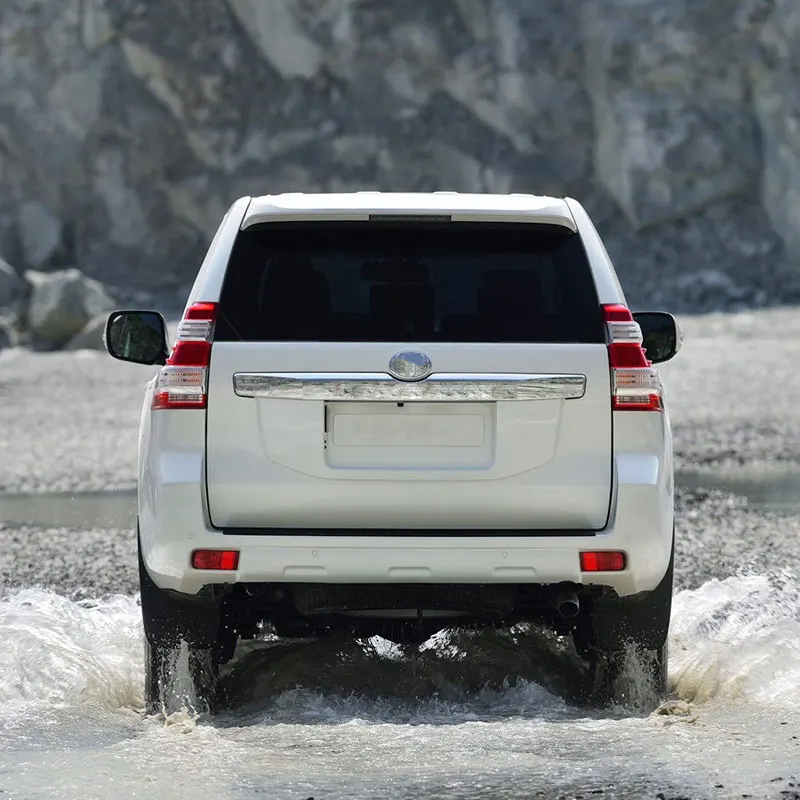 ABS хромированные задние ворота отделка для Toyota Prado 150 fj150 LC150