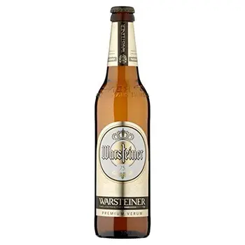 

500 ml de cerveza Warsteiner alemán