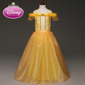 

Disney Princess Girl Dress Kids Dresses for Girls Christmas Dress Up Costume Party Frozen Girl Clothes New Year Elegant 2020 New