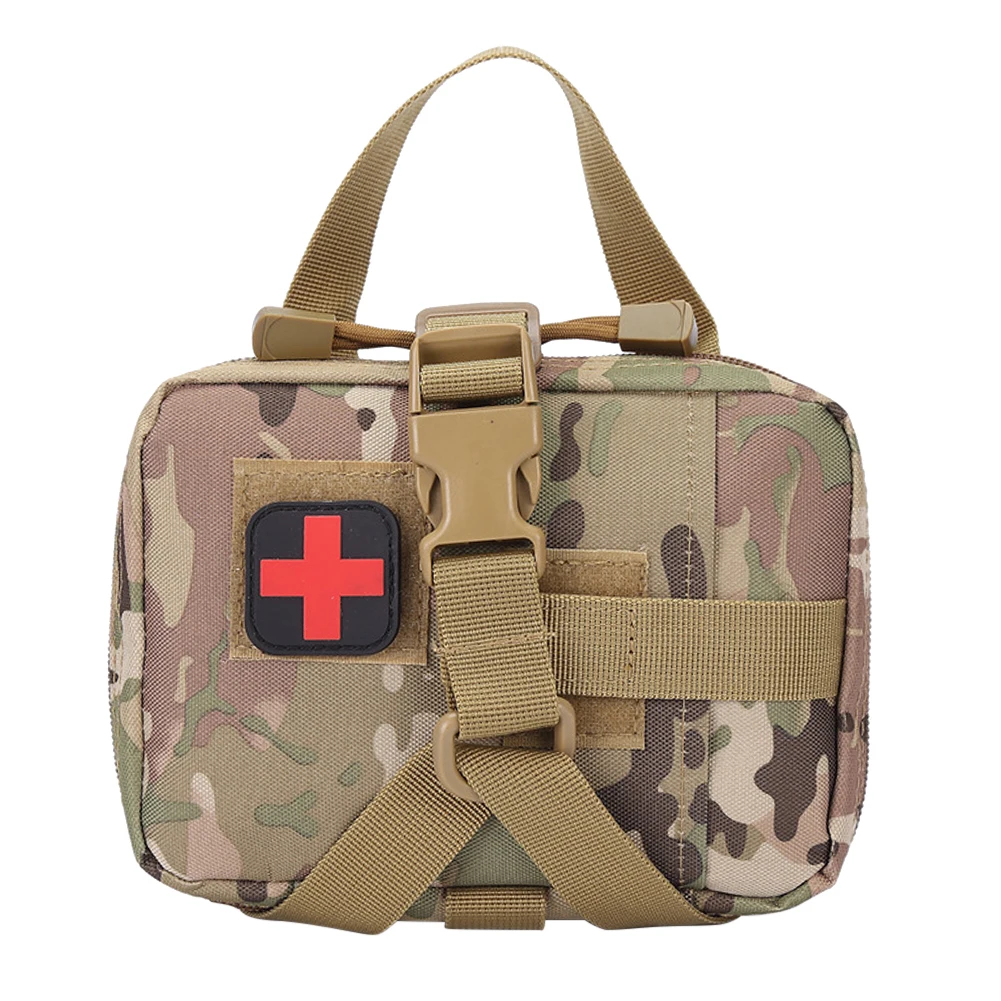 Tactical First Aid Kit Emergency Outdoor Army Hunting Car Molle Portable Outdoor Survival Tool Military Medical Waist Bag Pouch