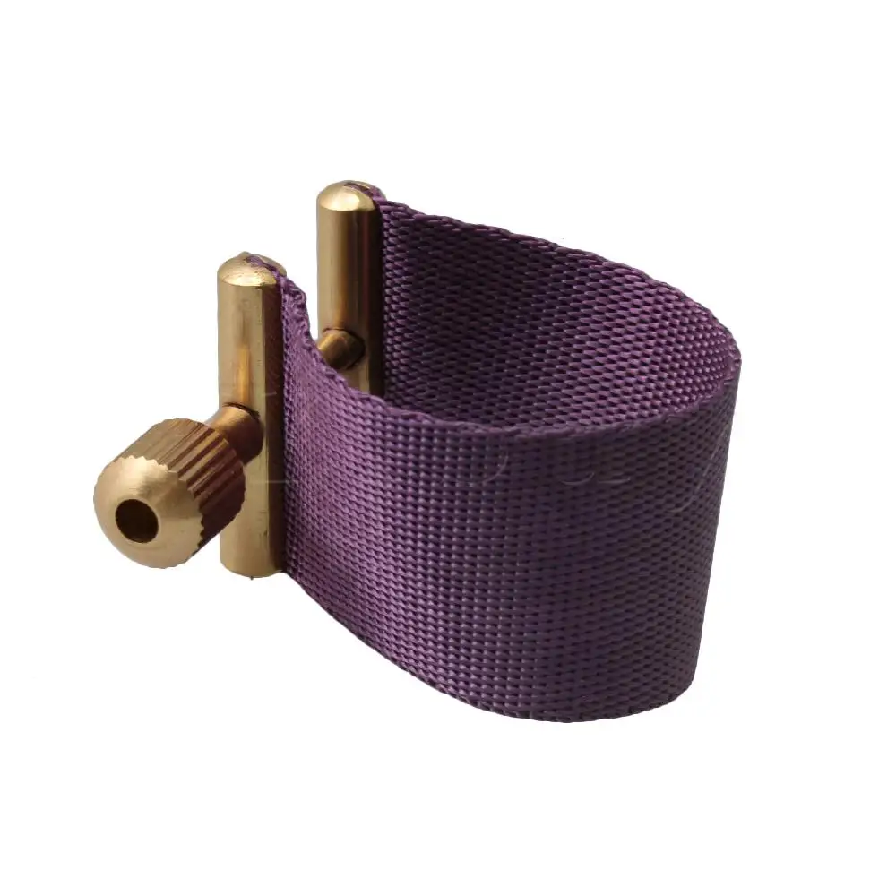 Yibuy Sax Ligature зажимы зажим для баритона саксофона резиновый рот кусок головы