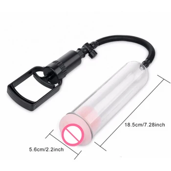 Effective Penis Pump Enlargement Vacuum Dick Extender Men Increase Length Enhancer Enlarger Male Penis Trainer Sex Toys For Man 6