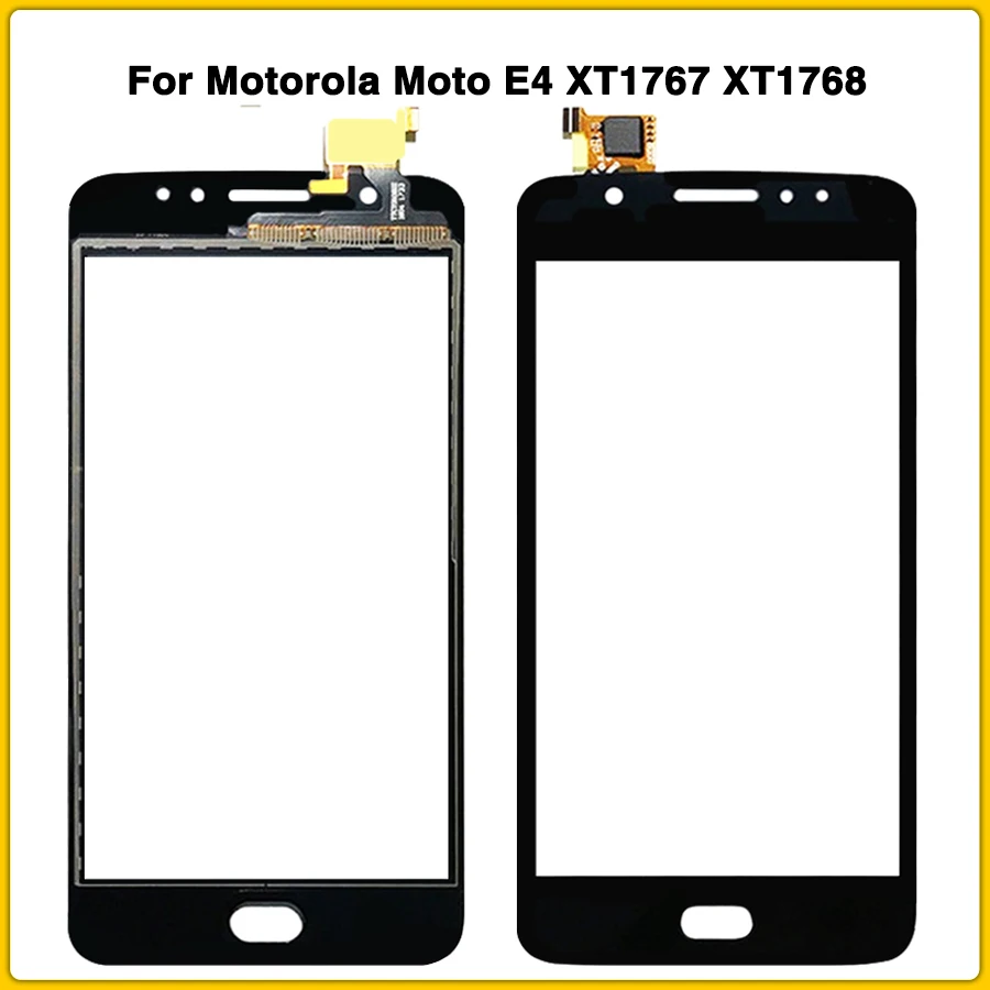 

new touchscreen For Motorola Moto E4 XT1767 XT1768 XT1765 XT1766 Touch Screen Panel Digitizer Sensor LCD front Glass Lens