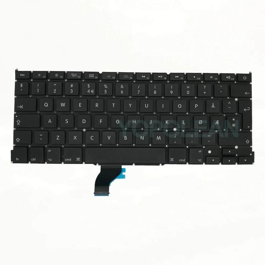 5 шт. новая норвежская Клавиатура для Macbook Pro retina 1" A1502 2013- лет