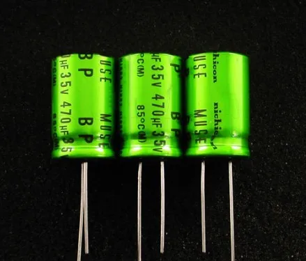 30pcs/lot Original nichicon MUSE BP/ES series non-polar audio fever aluminum electrolytic capacitor free shipping