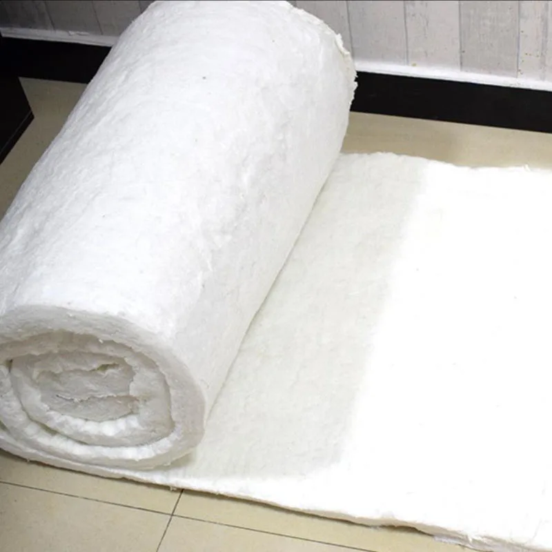 0.5x0.6m High Temperature 1260℃ Boiler Insulation Aluminum Silicate Needle Ceramic Fiber Insulation Cotton Refractory