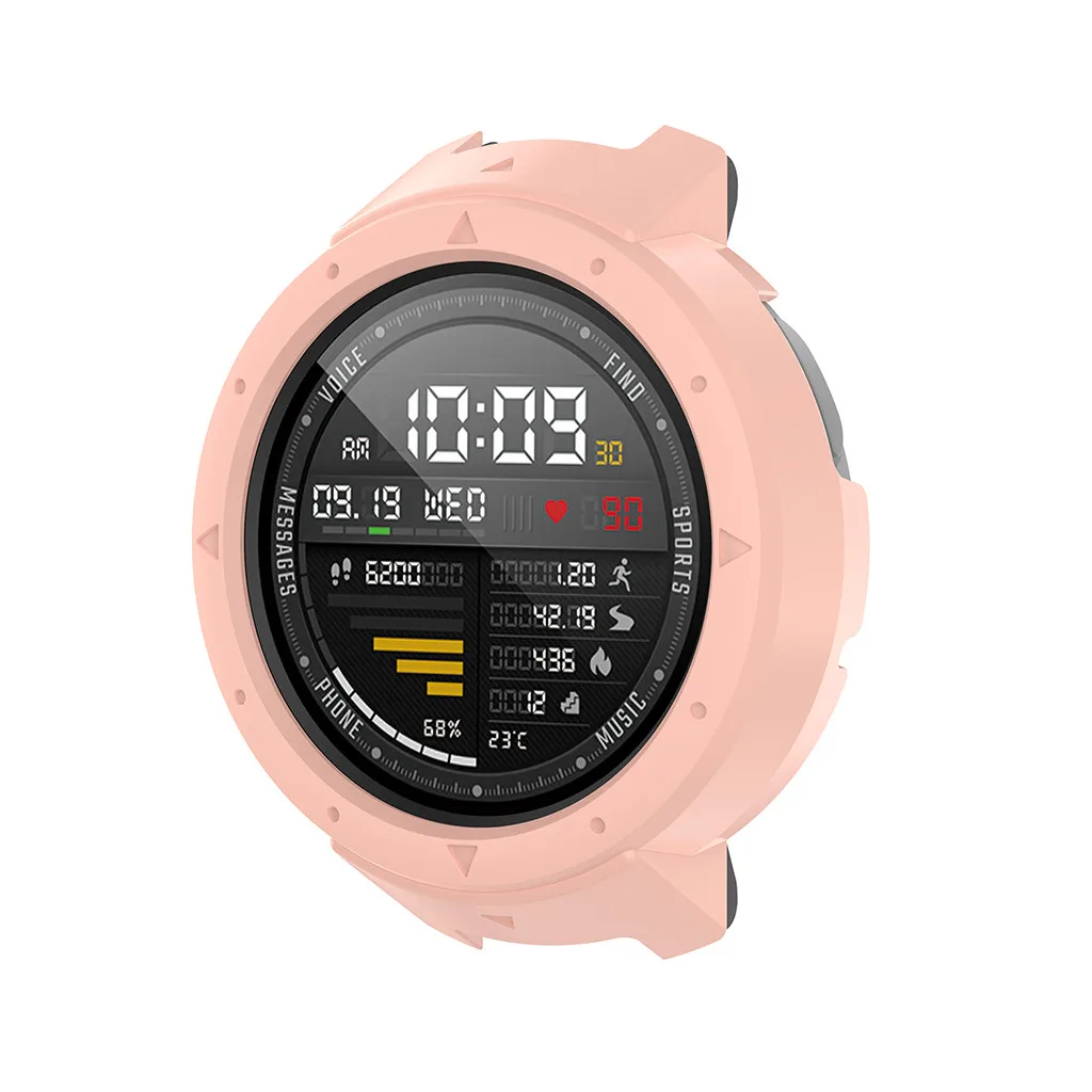 # H25 чехол для Huami Amazfit Verge Youth Smart Accessories оболочка силиконовая рамка Защитная Для