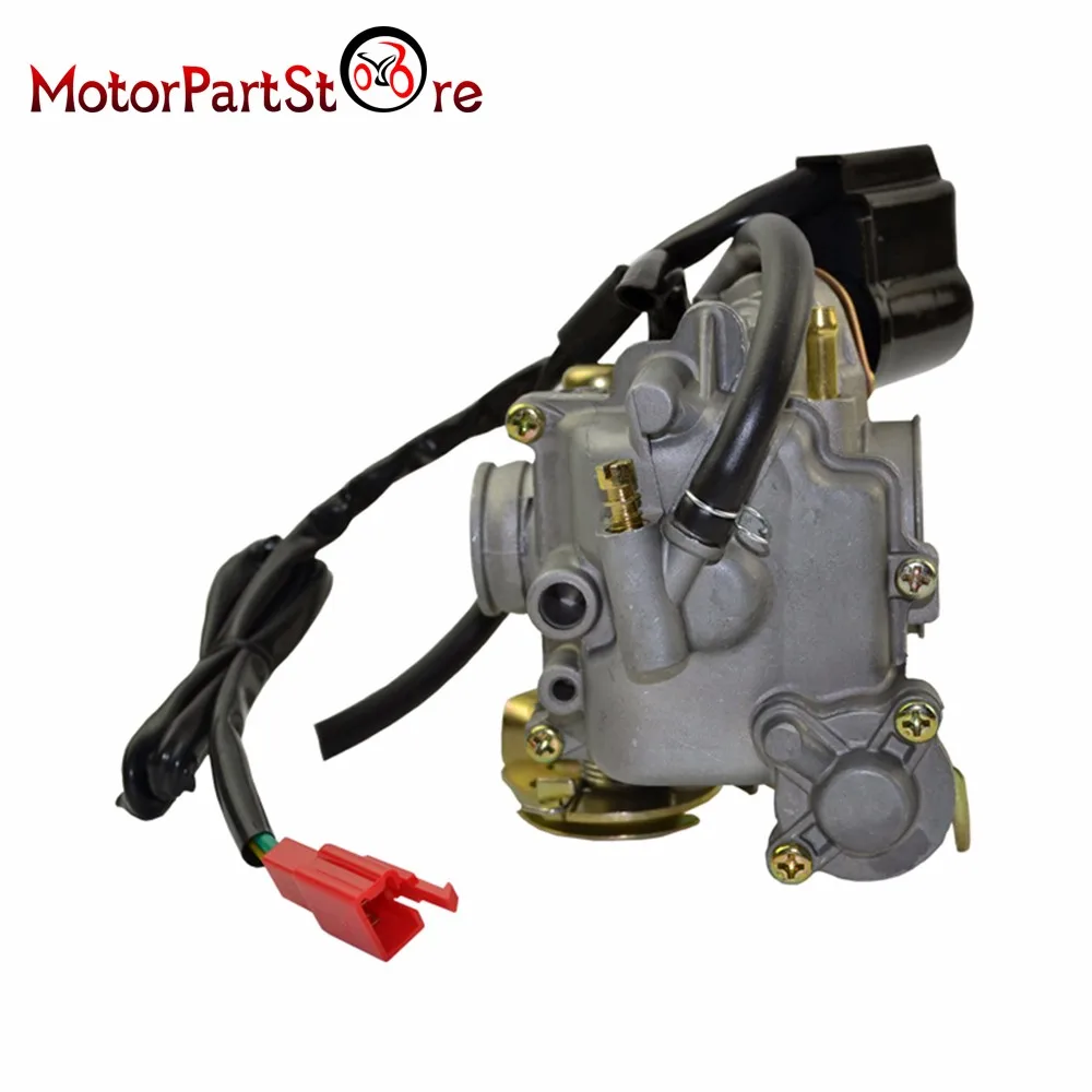 Новое поступление Карбюратор ПОДХОДИТ для 4-х тактных GY6 50cc SUNL Roketa JCL D10 мопед