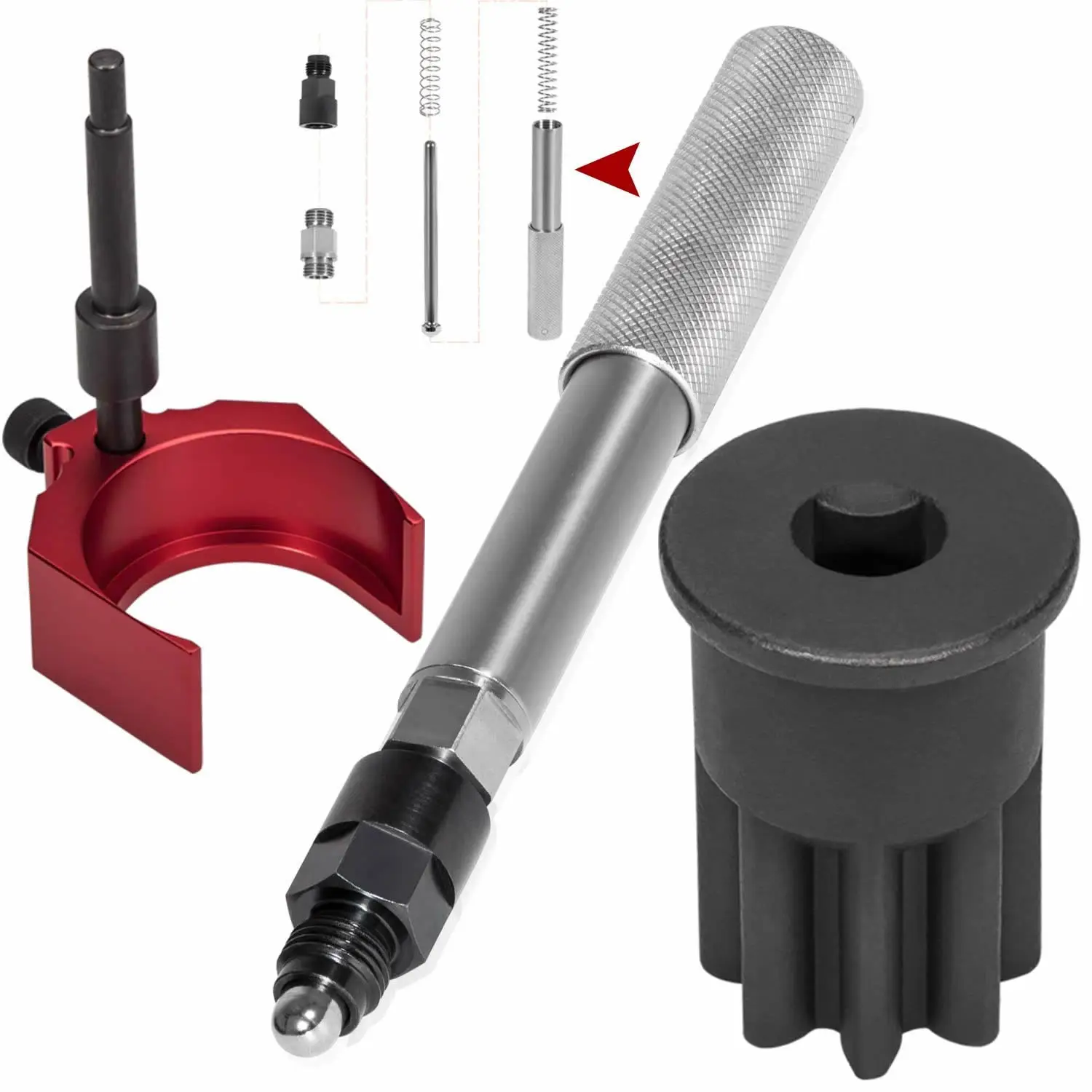 Timing Lock Pin With Adapter, 9u-7227 Injector Height Adjustment Gauge ...