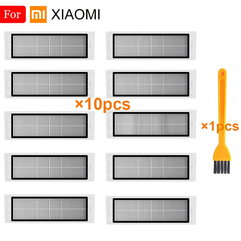 2 шт. HEPA моющийся фильтр для Xiaomi Mijia Roborock S50 S51 S55 подметальный робот пылесос пылесборник Запчасти Аксессуары