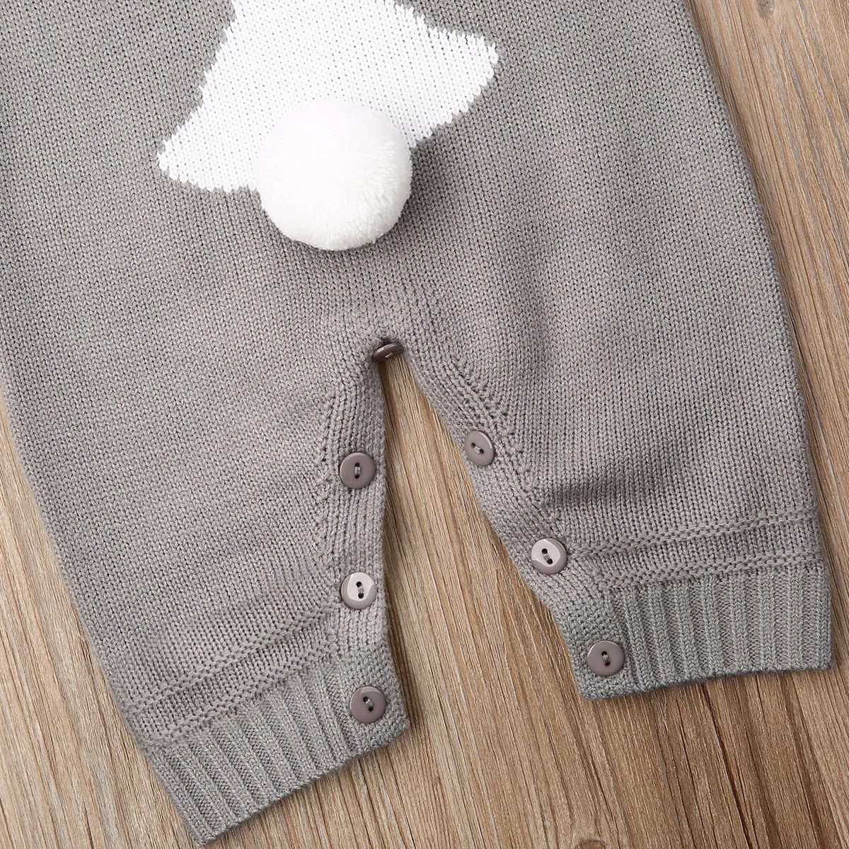 Baby Rompers Set Newborn Rabbit Baby Jumpsuit Overall Long Sleevele Baby Boys Clothes Autumn Knitted Girls Baby Casual Clothes