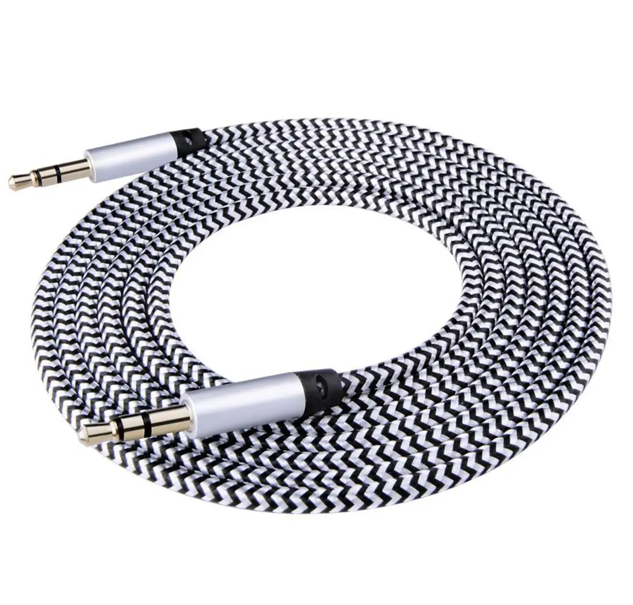 

Universal car Jack 3.5mm AUX Cable Audio Cable for Mercedes W204 W210 AMG Benz Bmw E36 E90 E60 Fiat 500 Volvo S80