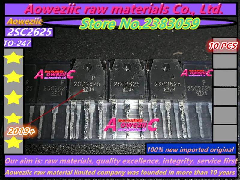 Aoweziic 2018 + 100% новый импортный оригинальный 2SC2625 C2625 TO-247 высокий силовой Триод 10A 450 V импульсный источник питания