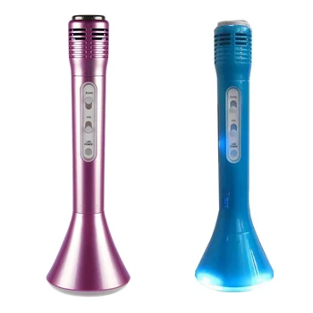 

Wireless Kids Adults microphone Bluetooth Speaker Portable Karaoke Player Singing Machine for Party/Wedding/Stage for Phone/PC