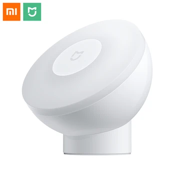 

3PCS XIAOMI Mijia LED Night Light 2 Magnetic Attraction Mi Night Lamp 360 Degree 2 files Adjustable Infrared Body Motion Sensor