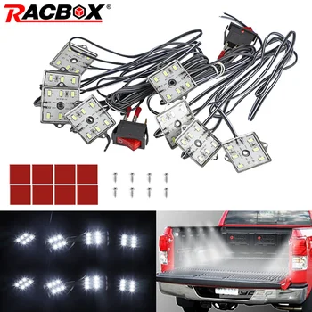 

Truck Bed Rear Box Lighting Light 48 Led Flashlight White Lights For Ford Ranger Pickup Car truck Light Lighting Kits 12V