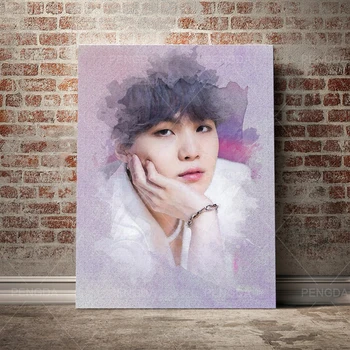 

Wall Art Home Decor Lovely Boy Canvas Print Popular Star Painting Modern Singer Poster Living Room Modular Pictures Framework