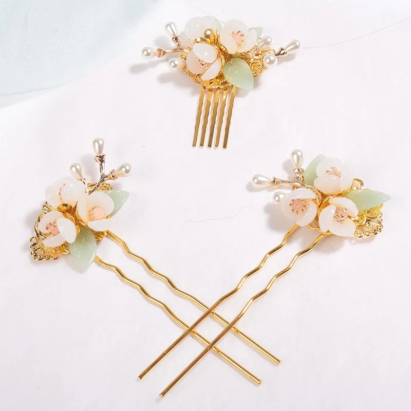 Ziwu Шпилька, Hanfu головной убор, полный набор шпильки, детская шаг встряхивания Шпилька, женская