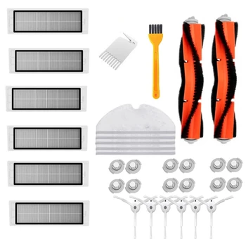 

33Pcs Side Brush Roll Brush HEPA Filter for Xiaomi Roborock S50 S51 S55 S5 S6 Vacuum Cleaner Spare Parts Kits