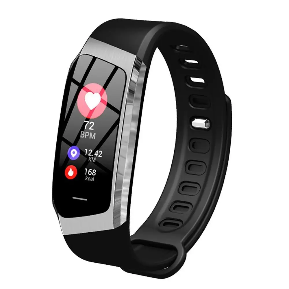 E18 Smart Bracelet Waterproof Fitness Tracker Watch Heart Rate Monitor Pedometer Smart Band Women Men E18 Smart Bracelet Waterproof Fitness Tracker Watch Heart Rate Monitor Pedometer Smart Band Women Men