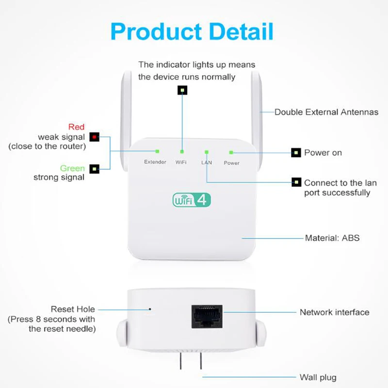KuWfi Беспроводной Wi Fi ретранслятор удлинитель 2 4 г 5G AP Wifi маршрутизатор усилитель 5g