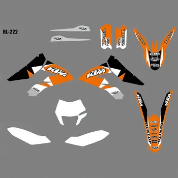 

for KTM Freeride 250 350 New Full Graphics Decals Stickers Custom Number Name Glossy Bright Stickers Waterproof