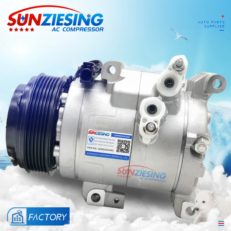 Per Mazda 6 Cx-5 2.2T Ac Compressore Rs-18 F500-Aucaa F500-Aucaa-02 602975015 12 Volt Condizionatore D'Aria