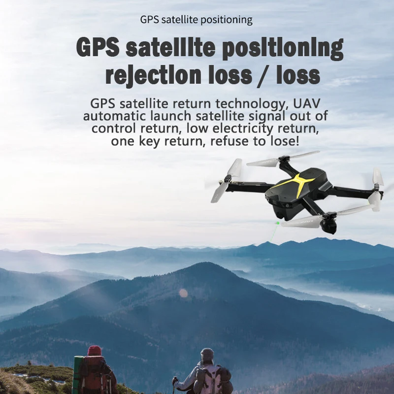 US $98.12 SYMA Z6 4K5G HD air remote control professional GPS positioning quadcopter with gesture sensor folding remote control drone gift