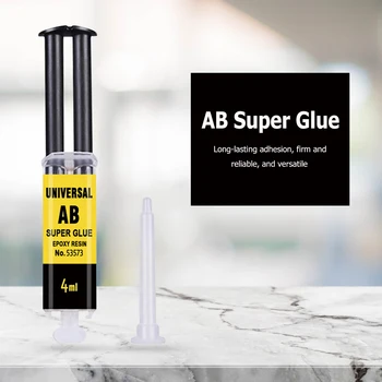 

Super Glue Universal AB Super Glue Epoxy Resin Liquid Glue Strong Adhesive Repair Glue for Home Office Work Use