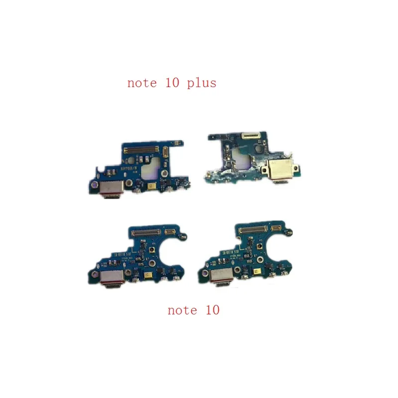Для samsung Galaxy Note 10 N970U N970f note10 plus n976 usb зарядный порт зарядное устройство плата гибкий кабель Замена разъема