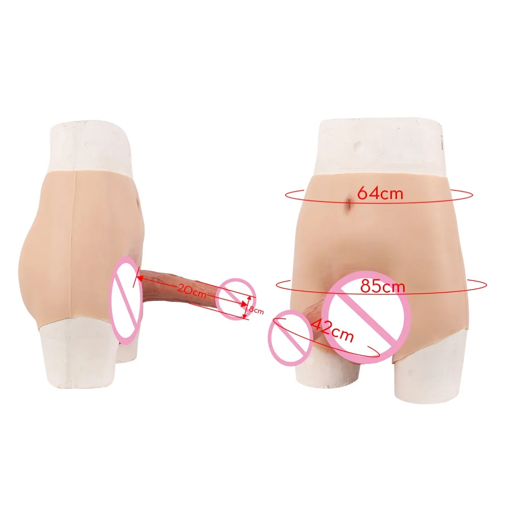 Eyung 20cm Conical Hollow Dildos Realistic Penis Panties With Super Huge Big Dildo Sex Toys for Male Use Sex Products Cock Dick Adult (7)