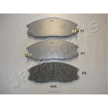 Колодки Тормозные Hyundai H-1/Santa Fe/Trajet/Ssangyong Rexton 01- Передние Japanparts Pah05af Japanparts арт. PAH05AF
