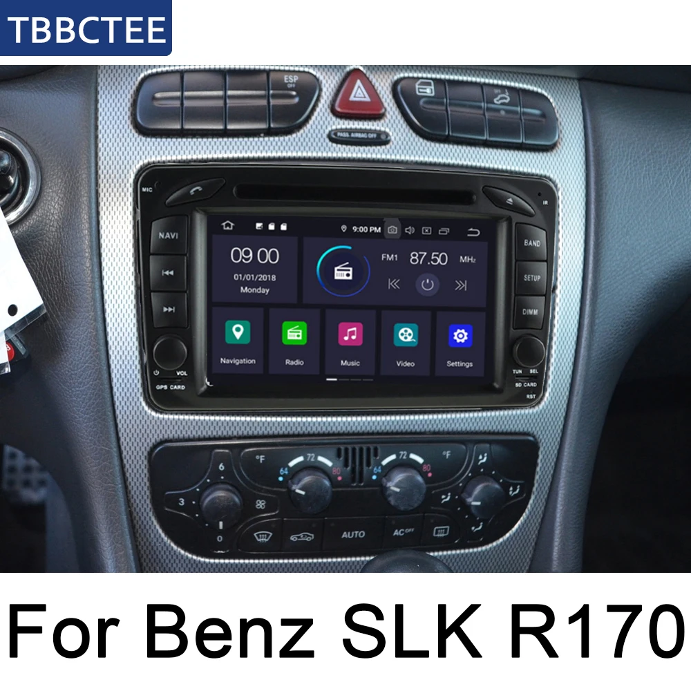 Flash Deal For Mercedes Benz SLK Class R170 1996~2004 Android radio bluetooth GPS Navigation WIFI Stereo video Car Multimedia Player Map 1