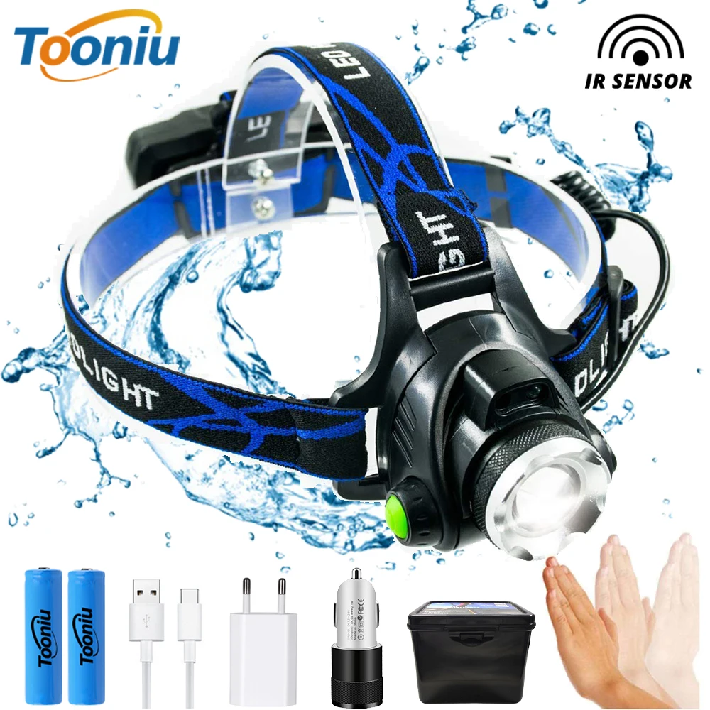 Светодиодный ИК датчик Фонарь для рыбалки супер яркий светодиодный фонарь