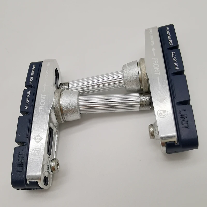 Fouriers BR-E003 дорожный велосипед Canti-тормозные колодки с двойной пластиной Canti системы велосипедные тормоза обувь