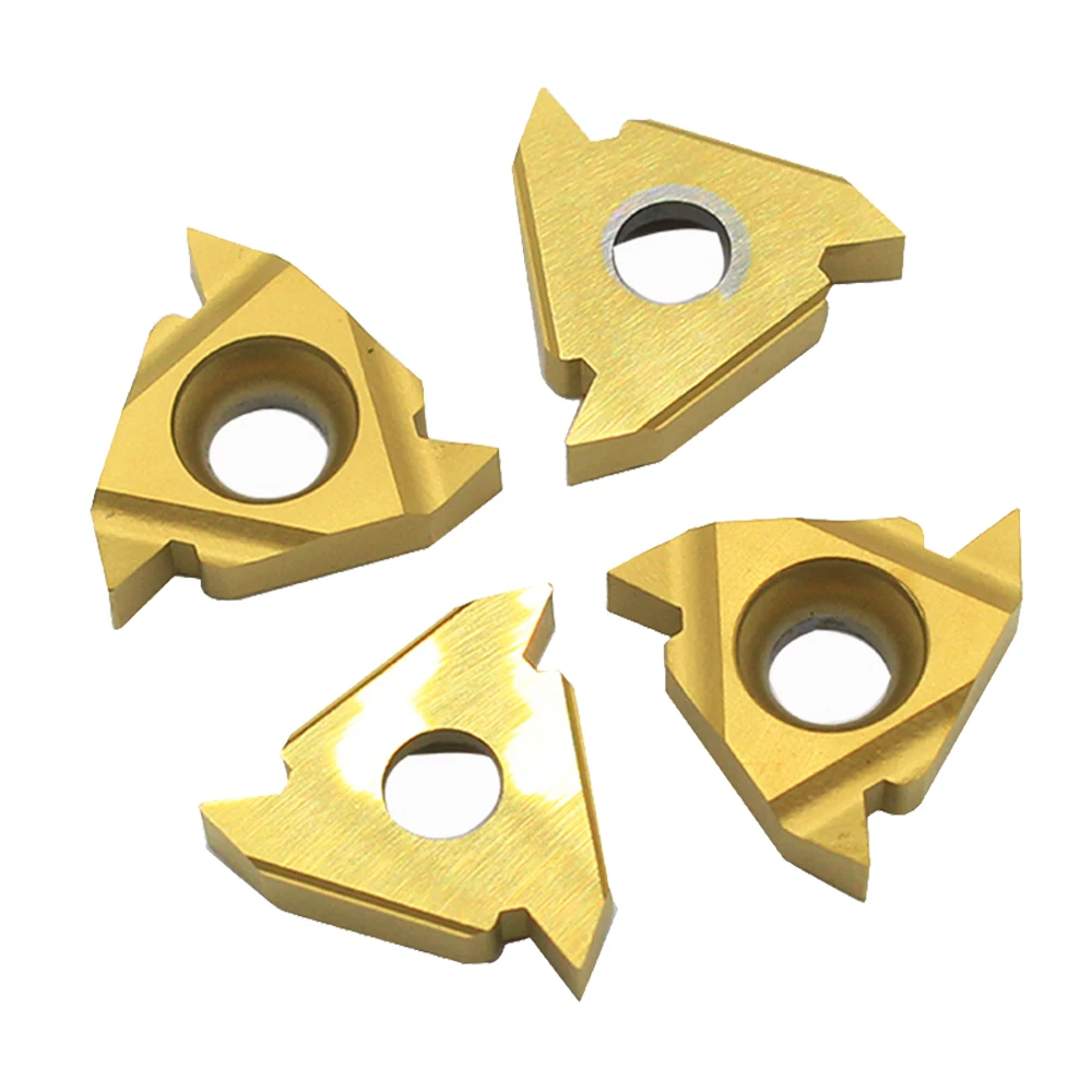 

50pcs/100pcs MMT 16IR AG55 US735 Thread Turning Tool inserts Cutting Tools Carbide Insert Lathe Cutter Tool CNC 16IRAG55