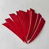 100Pcs IBOUNFOX 4" Shield Archery Arrow Feather Fletching RW Hunting Bow Arrow Accessories Natural Turkey Feathers 5