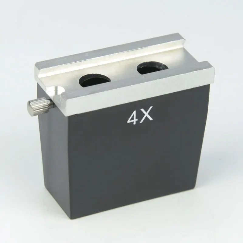 1pc Стерео микроскоп 4X Объектив Микроскоп часть Аксессуар - Цвет: 1pc
