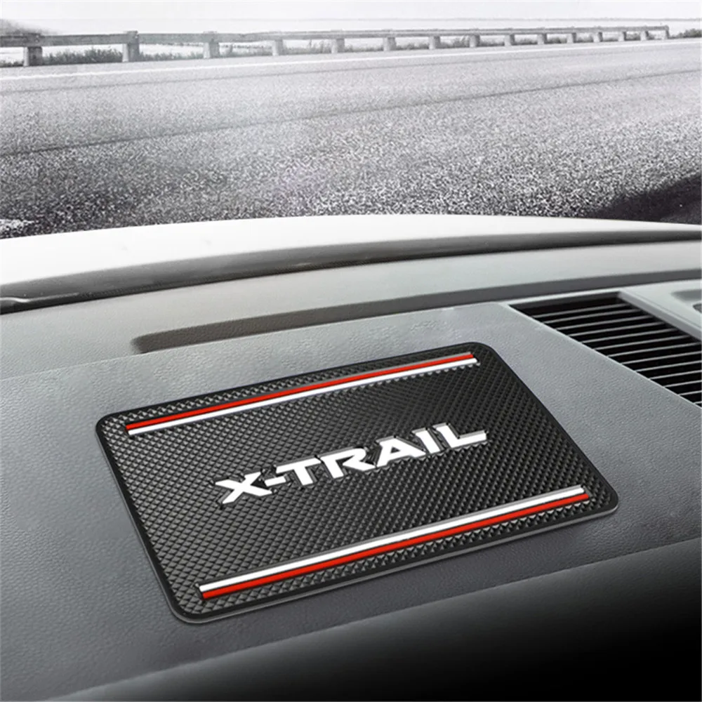 Car Mobile Phone Bracket 1pcs Car Anti Slip Mat Phone Holder non slip Pad Non-Slip Mat For Nissan X-TRAIL XTRAIL T30 T31 T32 Accessories Car Styling