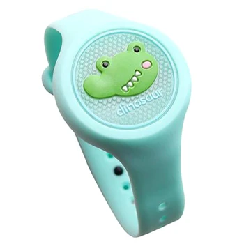 

Cute Cartoon Anti-Mosquito Wristband Outdoor Reusable Baby Mosquito Repellent Wristband with Flash Light C44