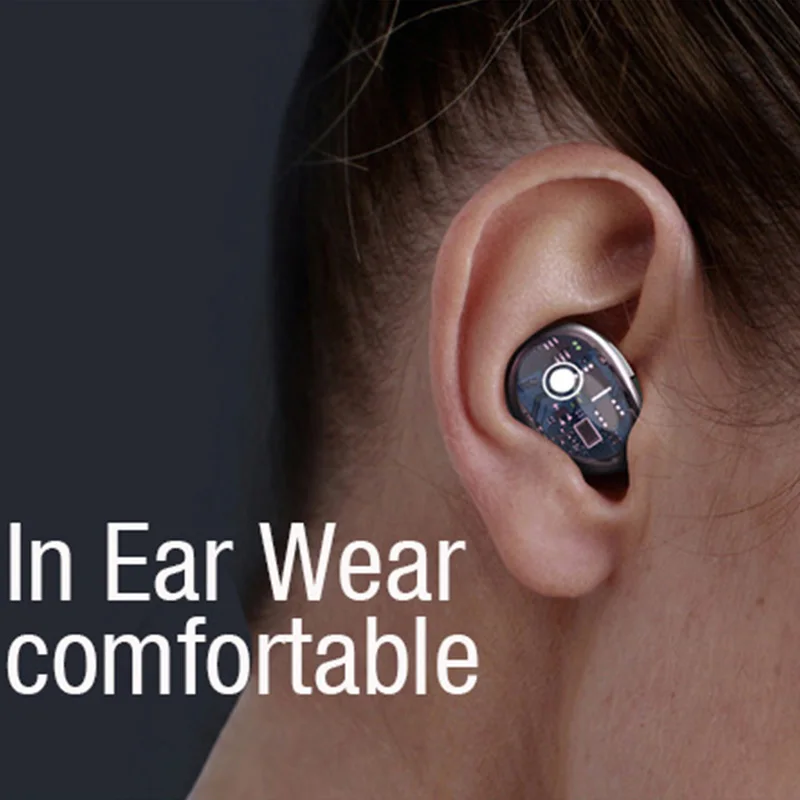 For Huawei P smart Pro Mate20X Enjoy10 Plus Honor 20S 8S 8A Pro Bluetooth Earphones Wireless Headphone Earbud Charging Box + Mic