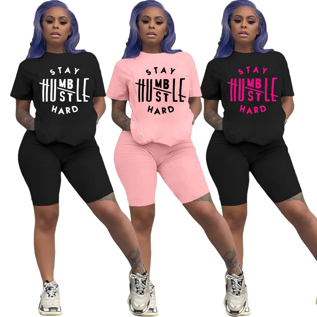 Женский костюм с буквенным принтом сексуальный комплект из 2 предметов женские