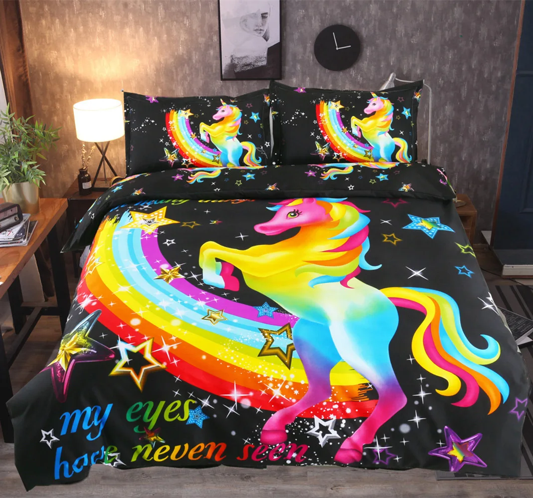 

Plant Hot Selling Huadu Unicorn Horse 3D Textile Kit