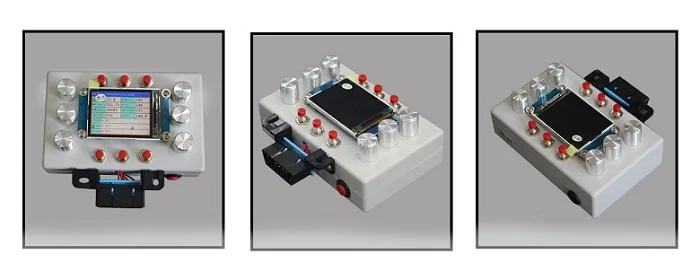 ELM327 OBD инструмент разработки, автомобиль ЭБУ симулятор, поддержка J1850, 2,2 дюймовый ЖК-экран
