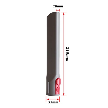 

1PC Flat Suction Crevice Tool for Dyson V8 V7 V10 V11 Animal Absolute Vacuum Cleaner Replacement Parts Suction Brush